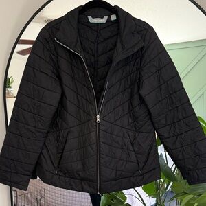 Free Country Black Puffer Jacket